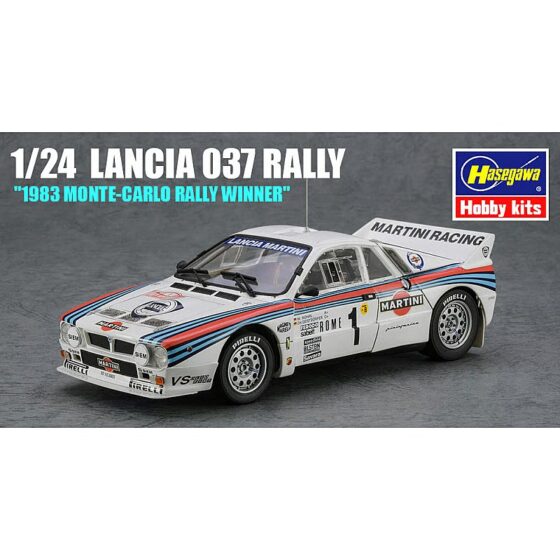 Hasegawa Lancia 037 Rally - 1983 Monte Carlo Rally Winner 1/24 HALE20854