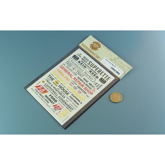 Matho Models Shop Front Signs B 1/35 35120 additional image 3