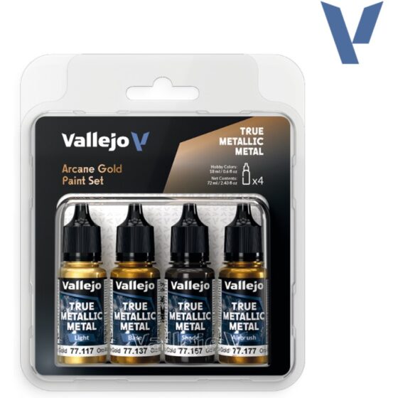 Vallejo Arcane Gold Paint Set 77.268 additional image 2