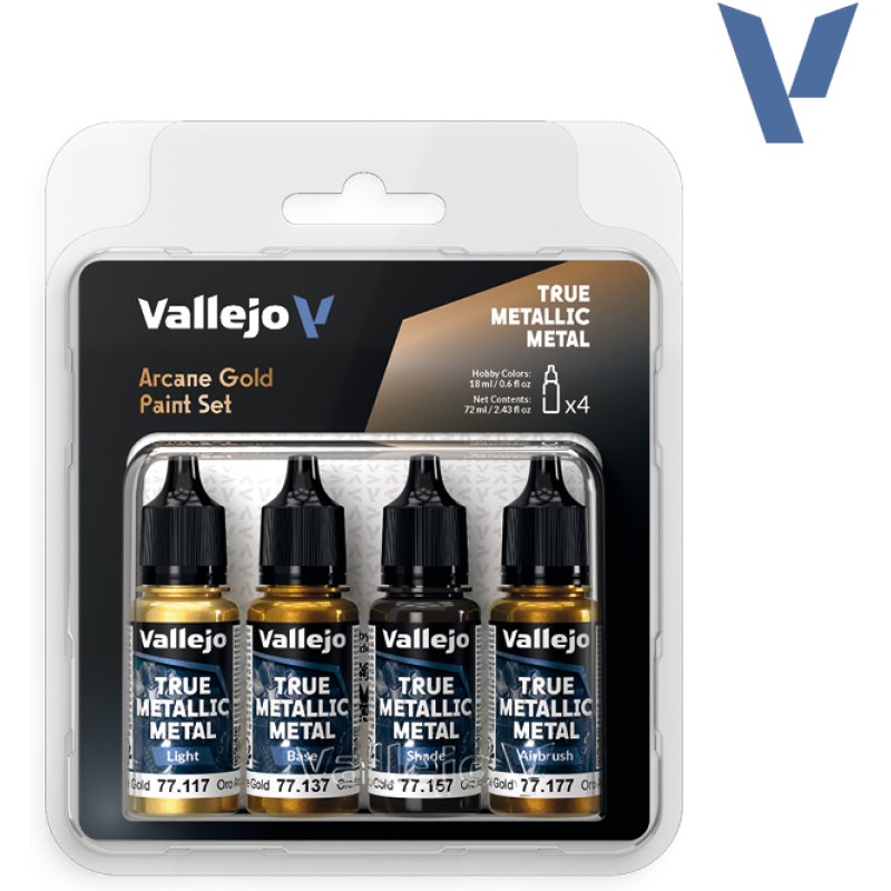Vallejo Arcane Gold Paint Set 77.268 additional image 2