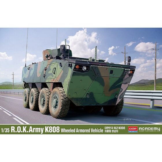 Academy Korean Army K808 Wheeled Armoured Vehicle 1/35 13569