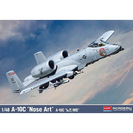 Academy US Air National Guard A-10C "Nose Art" Fighter Aircraft 1/48 12379
