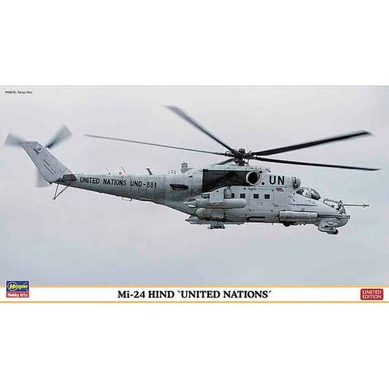 Hasegawa Mi-24 HIND United Nations 1/72 HALE02192