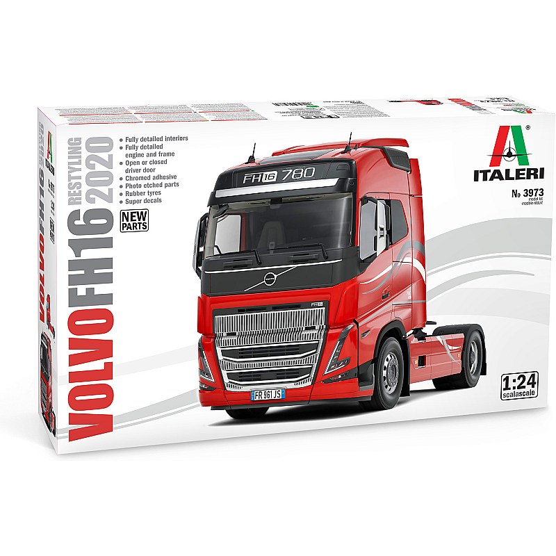 Italeri Volvo F12 Intercooler (Medium Roof) 1/24 3973