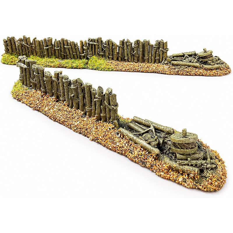 Javis Copp Fence- Part Built 1/76 PF21BUILD