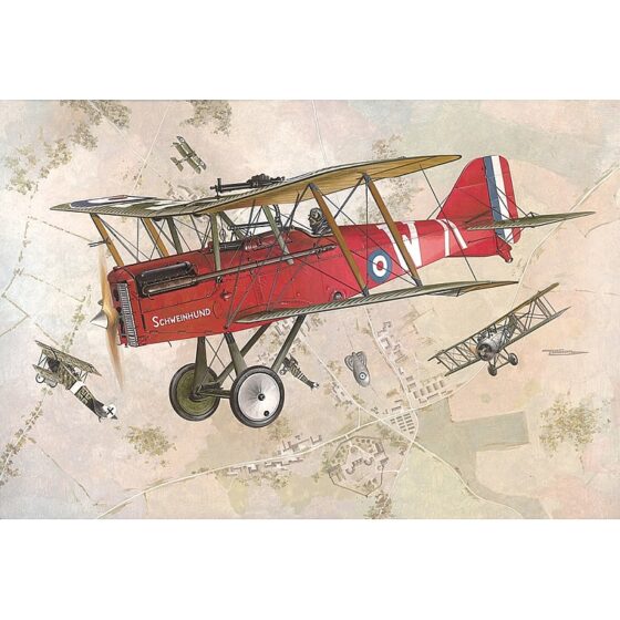 Roden British Royal Air Force S.E.5a w/Wolseley Viper Fighter Aircraft 1/32 607