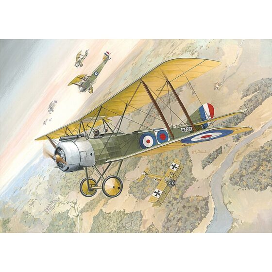 Roden British Royal Air Force Sopwith 1 1/2 Strutter WWI Fighter Aircraft 1/48 402