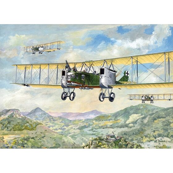 Roden German Air Force Gotha G.II III WWI Bomber Aircraft 1/72 002