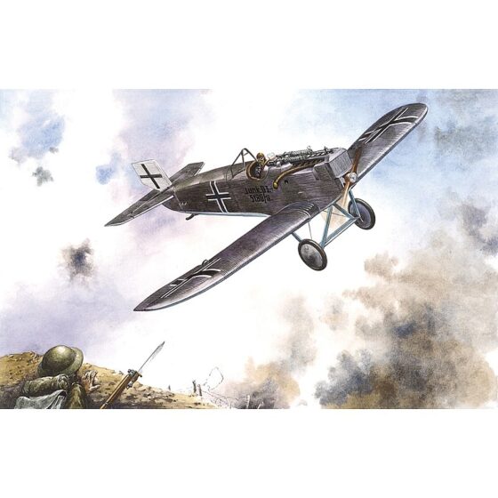 Roden German Air Force Junkers D.I WWI Fighter Aircraft 1/72 041