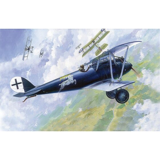 Roden German Air Force Pflaz D.IIIa WWI 1918 Fighter Aircraft 1/72 015