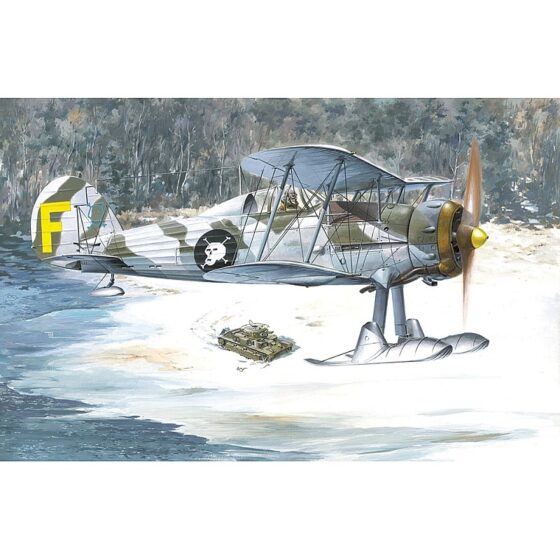 Roden Gloster Gladiator Mk.II Fighter Aircraft 1/48 401